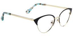 Nelly Cat Eye Black Glasses4