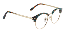 Montgomery Blue Floral Handmade Glasses4