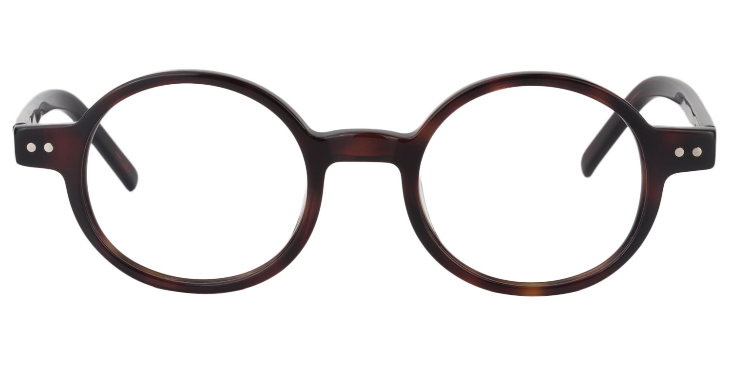 Oval Light Brown Glasses | Zeelool Glasses0