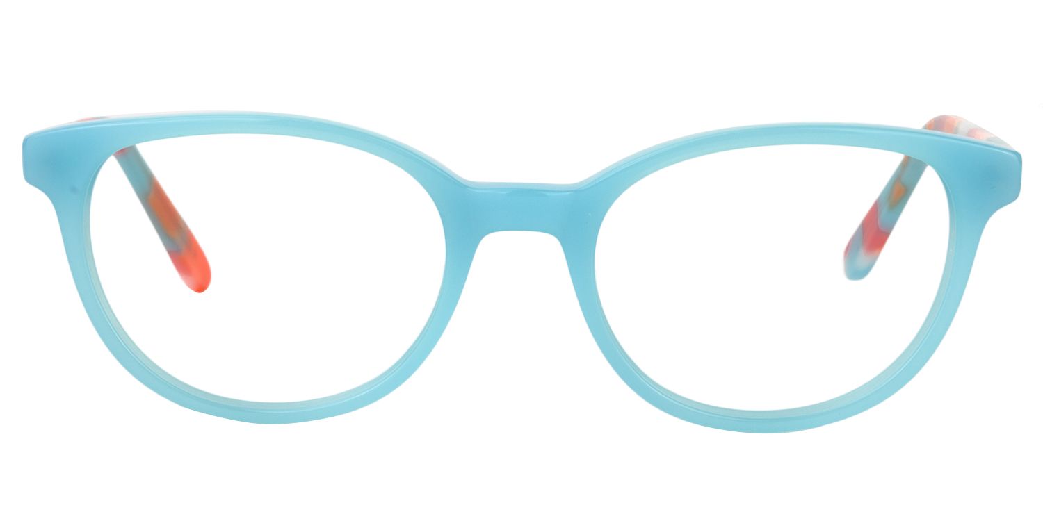 Square Light Blue Glasses | Zeelool Glasses0