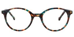 Dennielle Round Floral Glasses0