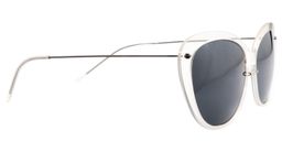  Abraham Cat-eye Clear Sunglasses4