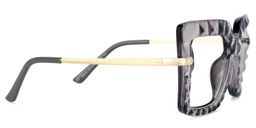 Amecia Square Gray Glasses2