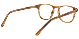Becky Round Light Brown Glasses5