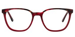 Daisy Square Red Glasses0