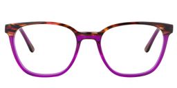 Daisy Square Purple Glasses0