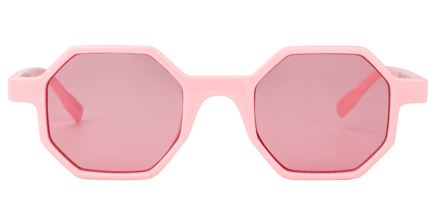 Geometric Pink Sunglasses | Zeelool Sunglasses0