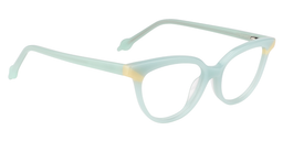 Lois Cat Eye Light Green Glasses3