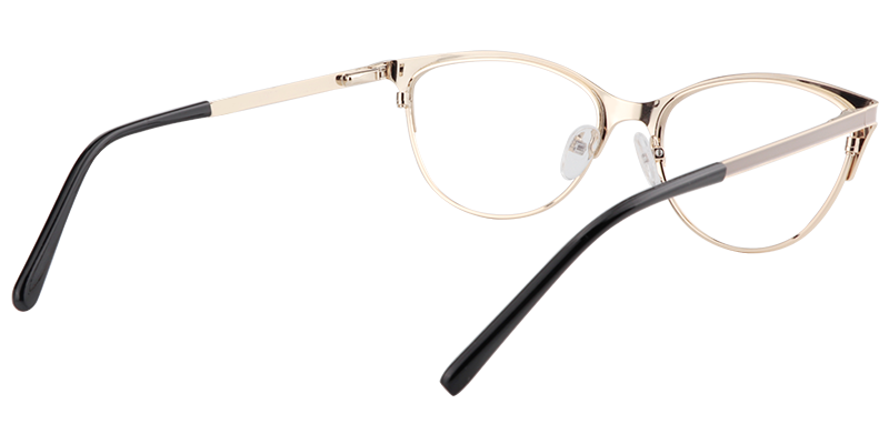 Browline Pink Glasses | Zeelool Eyewear5