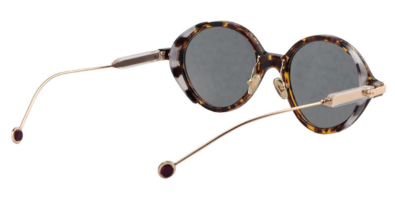Round Light-Amber Sunglasses | Zeelool Sunglasses Online5