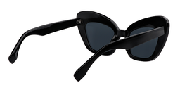 Pamela Cateye Black Sunglasses5