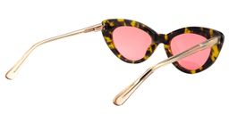 Alfreda Cat eye Tortoise Sunglasses5
