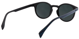 Halley Round Blue Sunglasses5