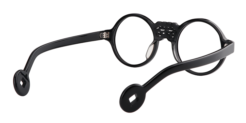 Round Black Glasses | Zeelool Optical Online5