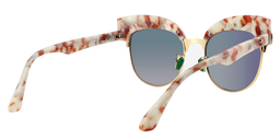 Pansy Browline Orange Sunglasses5