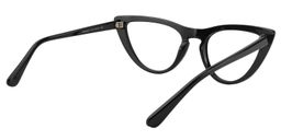 Allen Cat eye Black Glasses5
