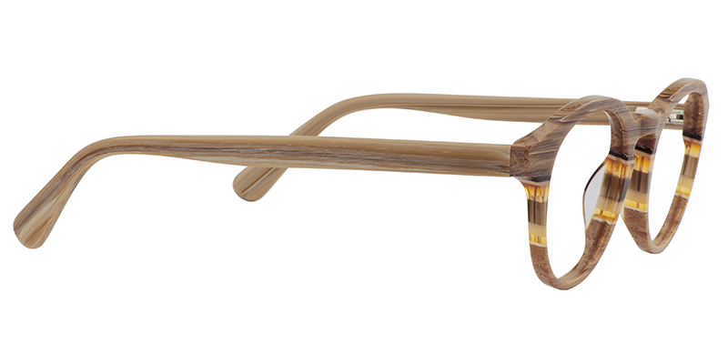 Round Yollow Glasses | Zeelool Affordable Eyeglasses4