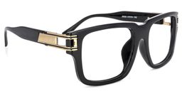 Georgiana Square Black Glasses2