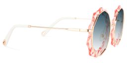 Princess Geometric Pink Sunglasses3