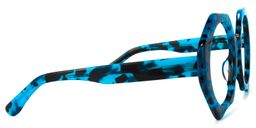 Hugh Geometric Blue-Tortoise Glasses3
