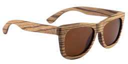 Dewey Rectangle Brown Sunglasses3
