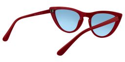 Aline Cat eye Red Sunglasses5