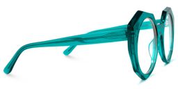 Bogar Geometric Green Glasses3