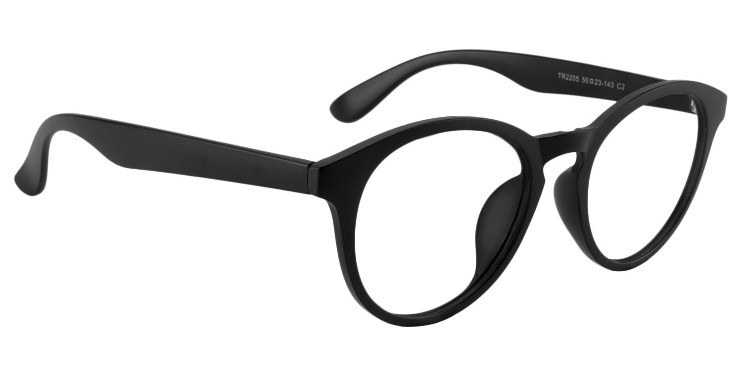 Round Black Glasses | Zeelool Glasses4