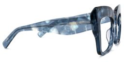 Charmaine Cat Eye Blue Glasses3