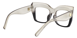 Alberta Cat Eye Gray Glasses5
