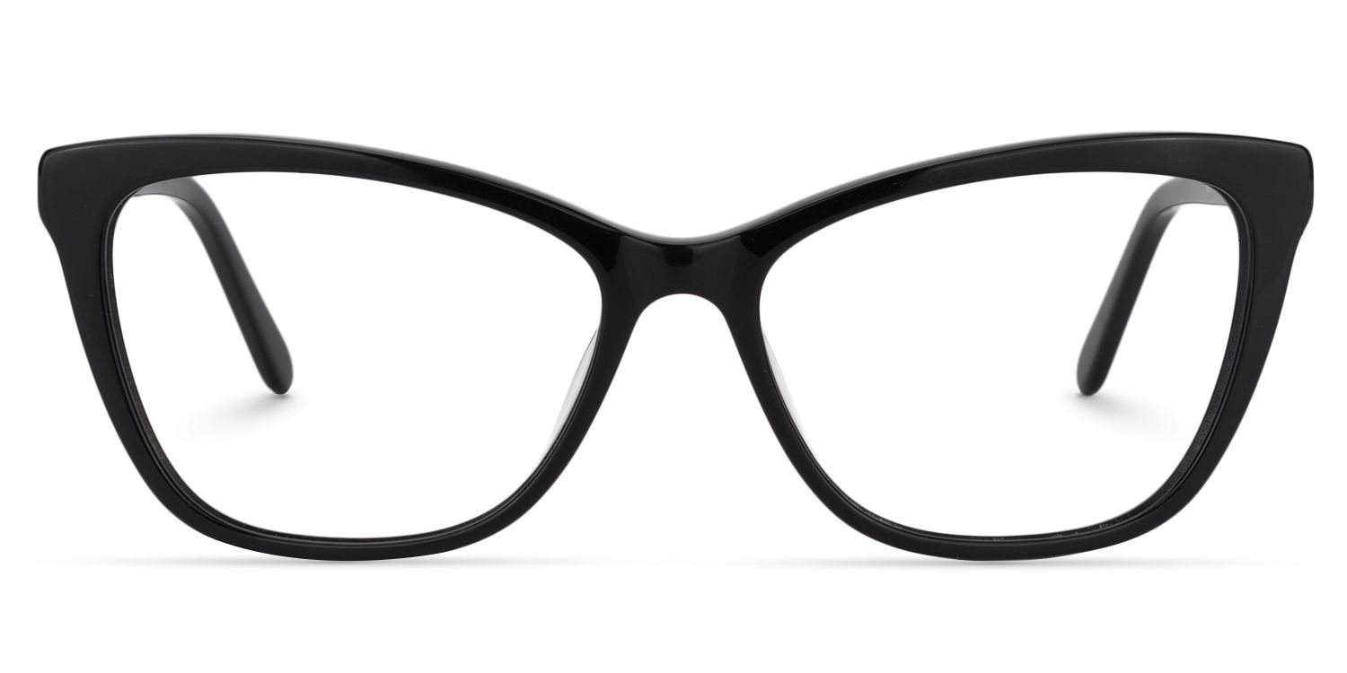 Cat eye Black Glasses | Zeelool Glasses0