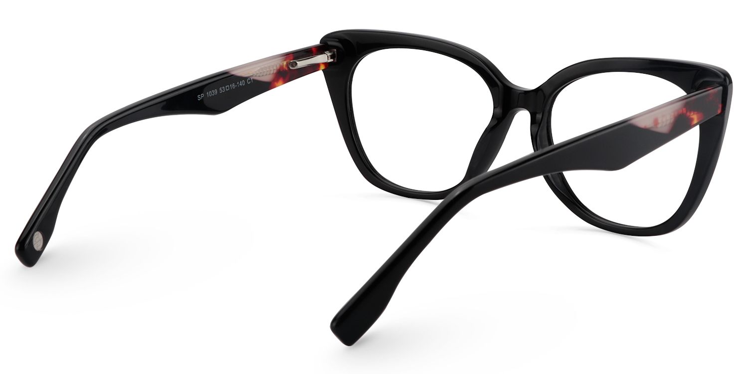 Square Black Glasses | Zeelool Glasses5