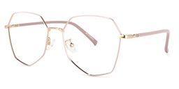 Bivins Geometric Pink Glasses1