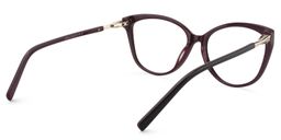 Callie Cat eye Black Glasses5