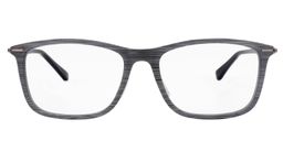 Bevis Rectangle Gray Glasses0