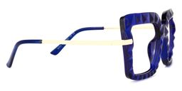 Amecia Square Blue Glasses2