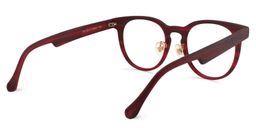 Calliste Round Red Glasses5