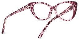 Cindy Cat Eye Berry Glasses5