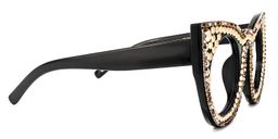 Toshia Cateye Black Glasses3