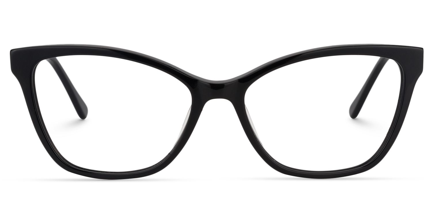 Cat eye Black Glasses | Zeelool Glasses0