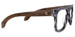 Rhonda Square Gray Glasses3