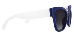 Griffin Cateye Dark-Blue Sunglasses3