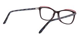 Gladys Rectangle Black Glasses4