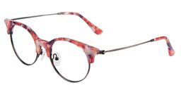 Giselle Browline Red Glasses5