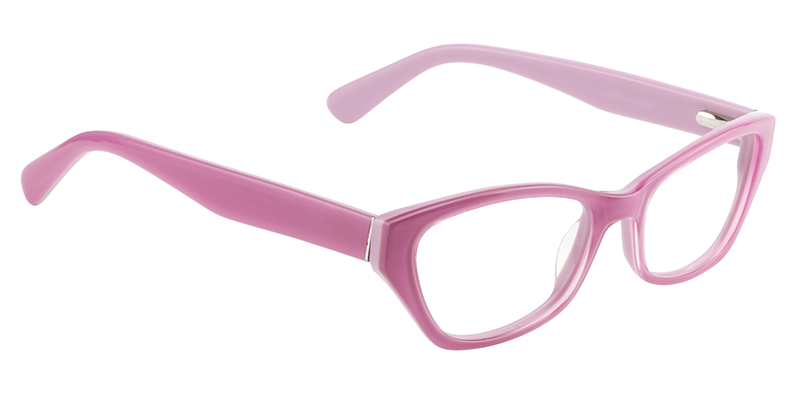 Rectangle Bright Pink Glasses3