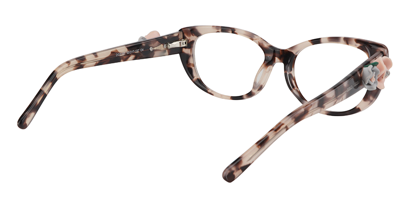 Cateye Light Tortoise Glasses4