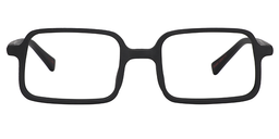 Blake Rectangle Black Glasses0