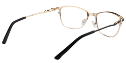 Eudora Browline Black Glasses4