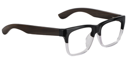 Jeffery Square Clear Eyeglasses4