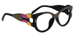 Jessie Round Brown Glasses3